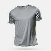 Men’s Quick Dry Sports T-Shirt – Lightweight Compression Gym & Running Shirt men-tshirt AllTrendMart Gray L