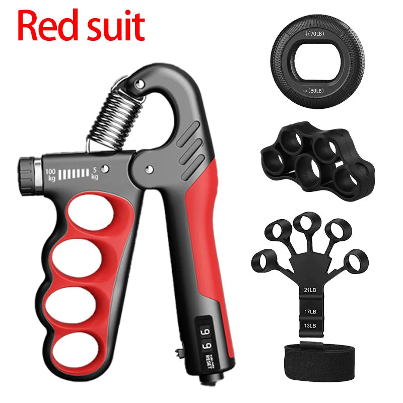 Adjustable Hand Grip Strengthener 5-150kg for Fitness & Muscle Recovery