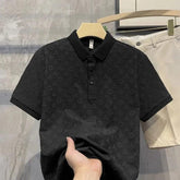 Men’s Breathable Slim Fit Polo Shirt – Short Sleeve Casual Summer Top men-tshirt AllTrendMart