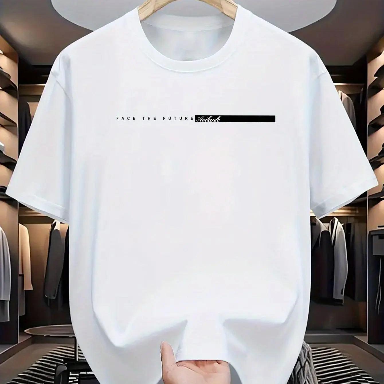 Unisex 100% Cotton T-Shirt – Loose Fit Casual Short Sleeve Graphic Tee unisex-tshirt AllTrendMart White XS