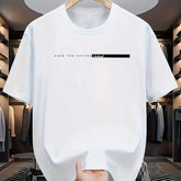 Unisex 100% Cotton T-Shirt – Loose Fit Casual Short Sleeve Graphic Tee unisex-tshirt AllTrendMart White XS