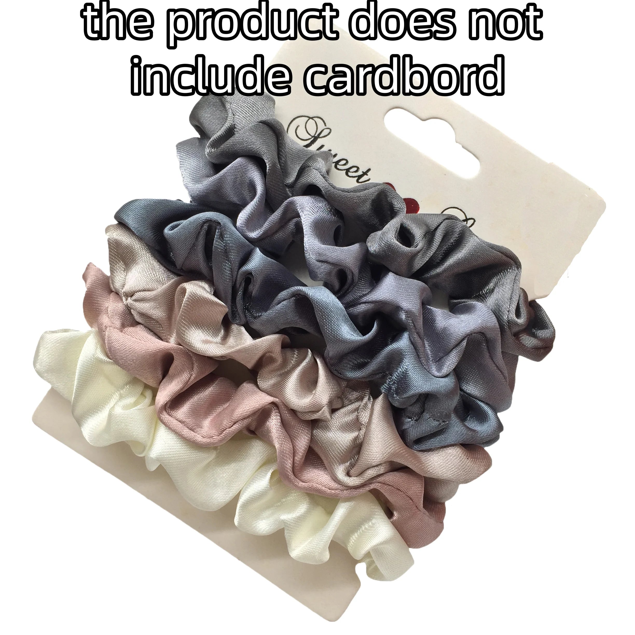 6Pcs Elegant Hair Scrunchies