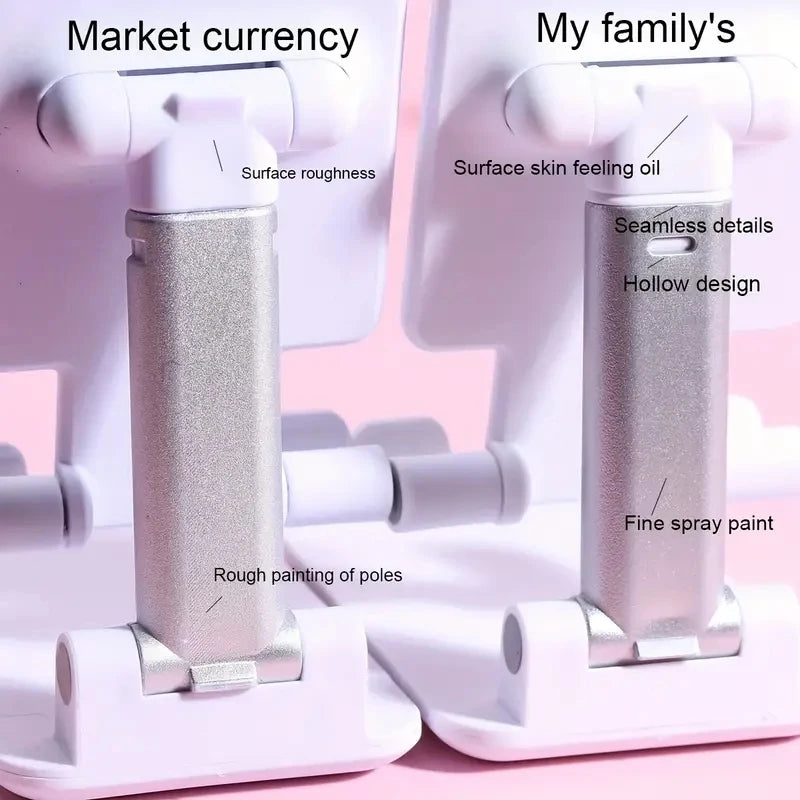 Adjustable Desk Phone & Tablet Holder Stand