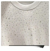 Unisex Rhinestone T-Shirt – Casual Short Sleeve Cotton Blend Tee unisex-tshirt AllTrendMart