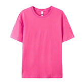 Unisex 100% Cotton T-Shirt – Loose Fit Short Sleeve Basic Tee - AllTrendMart - image 27