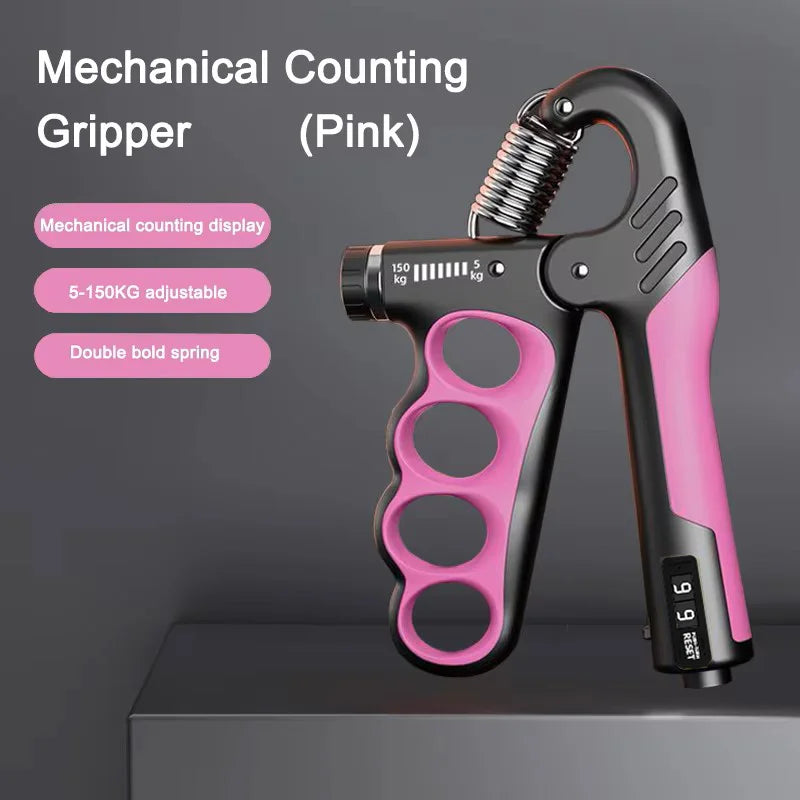 Adjustable Hand Grip Strengthener 5-150kg for Fitness & Muscle Recovery