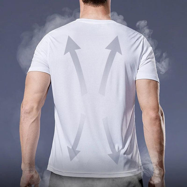 Men’s Quick Dry Sports T-Shirt – Lightweight Compression Gym & Running Shirt men-tshirt AllTrendMart