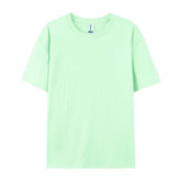 Unisex 100% Cotton T-Shirt – Loose Fit Short Sleeve Basic Tee unisex-tshirt AllTrendMart Water Green S