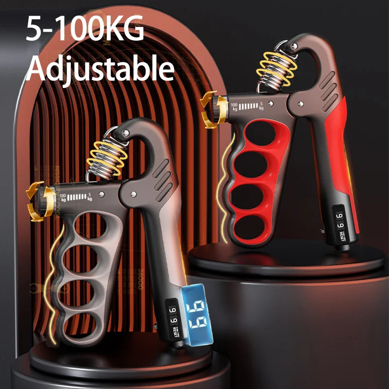 Adjustable Hand Grip Strengthener 5-150kg for Fitness & Muscle Recovery