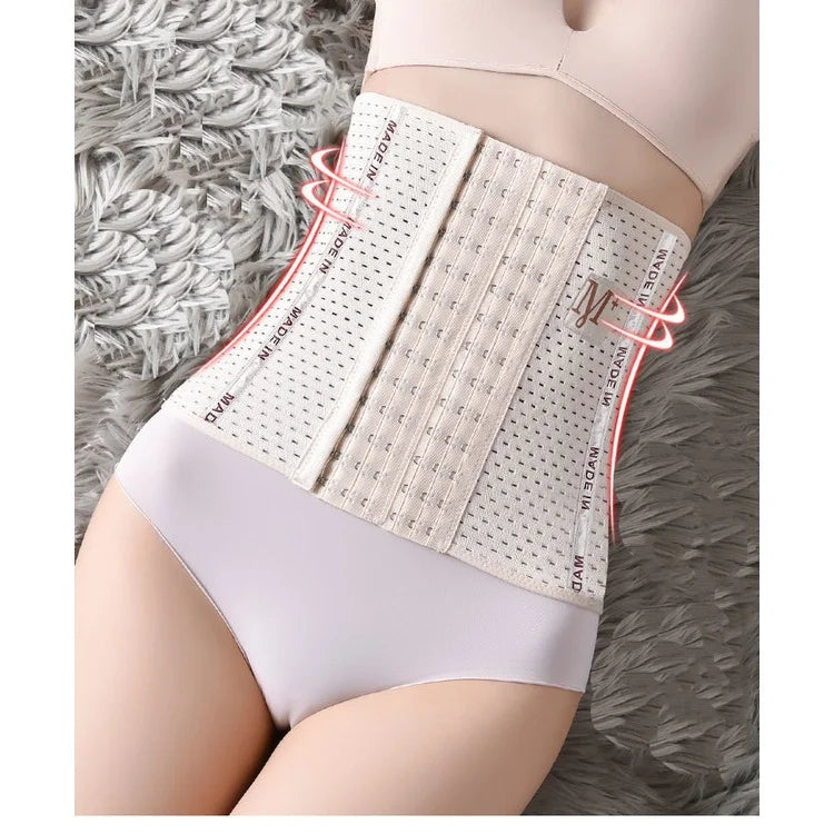 Women’s Waist Trainer Corset & Slimming Body Shaper Belt