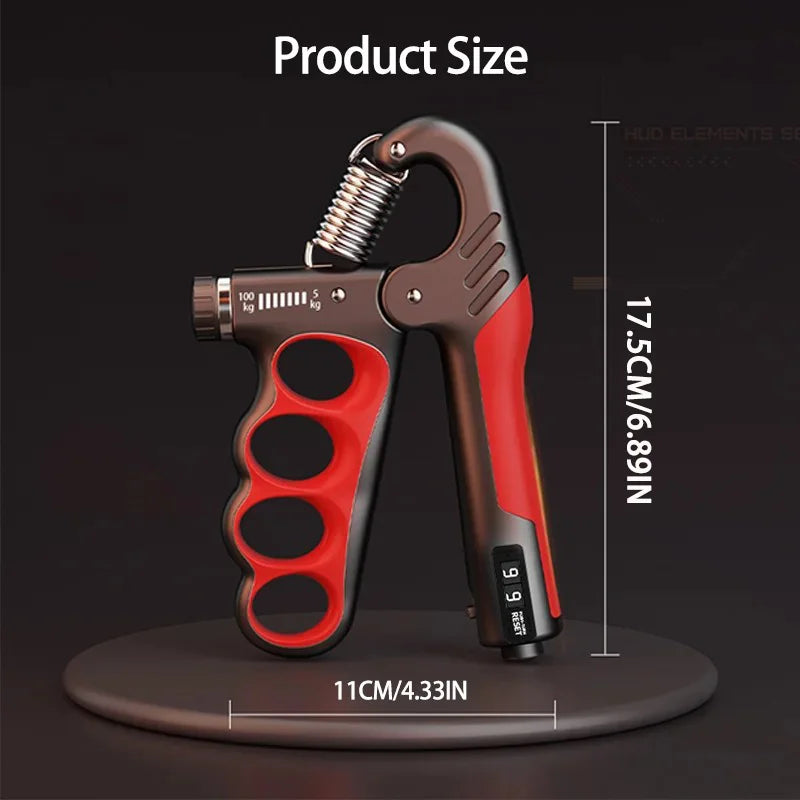 Adjustable Hand Grip Strengthener 5-150kg for Fitness & Muscle Recovery