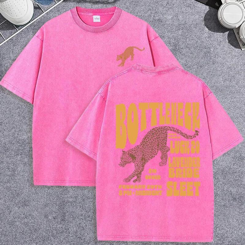 Unisex Vintage Washed T-Shirt – Cotton Loose Fit Casual Graphic Tee unisex-tshirt AllTrendMart Rose Red XS