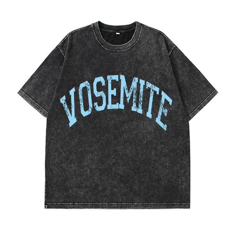 Women’s Washed Oversized Graphic T-Shirt – Vintage Cotton Y2K Tee women-tshirt AllTrendMart JJ0700 Black S