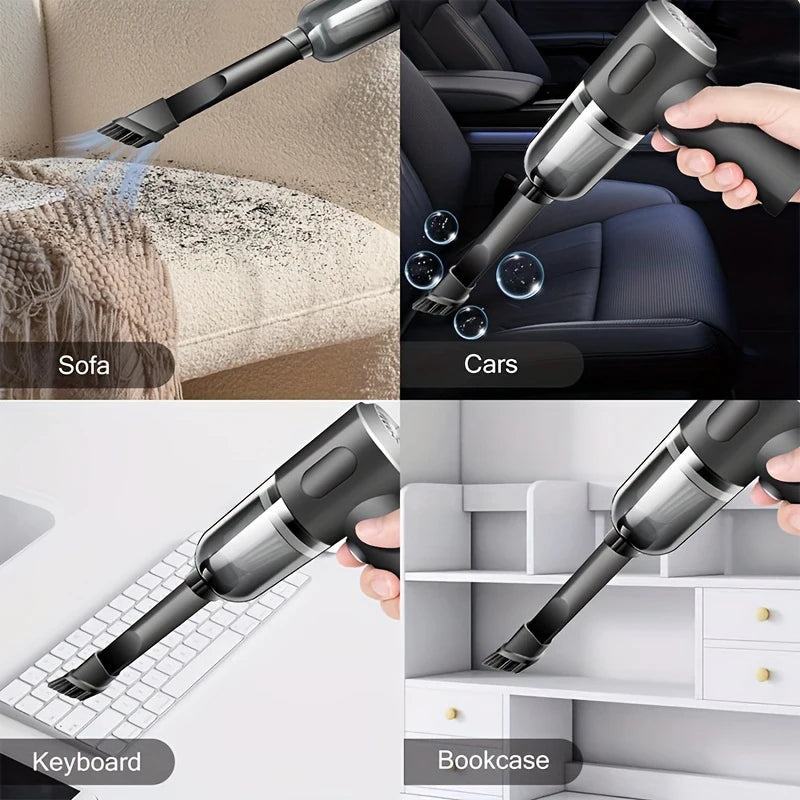 Wireless Car Vacuum Cleaner – High Power Wet & Dry Cordless Handheld