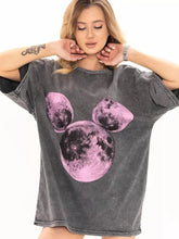 Women’s Washed Oversized Graphic T-Shirt – Vintage Cotton Y2K Tee women-tshirt AllTrendMart JJ0710 Black S