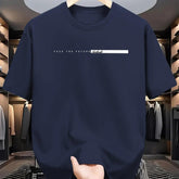 Unisex 100% Cotton T-Shirt – Loose Fit Casual Short Sleeve Graphic Tee unisex-tshirt AllTrendMart Navy Blue XS