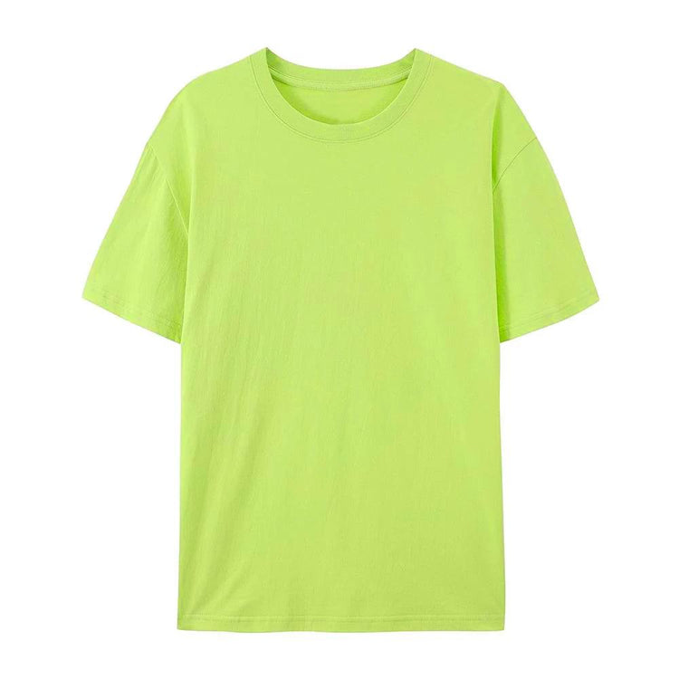Unisex 100% Cotton T-Shirt – Loose Fit Short Sleeve Basic Tee unisex-tshirt AllTrendMart Fruit Green S