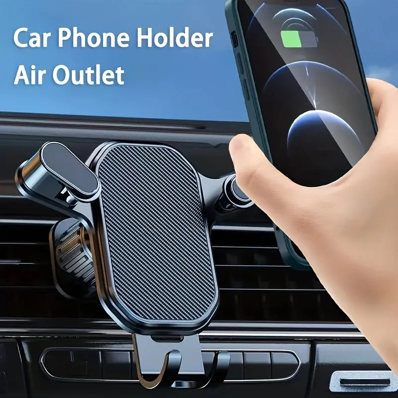 Car Air Vent Phone Holder Clip for 4.7-6.7 Inch Smartphones