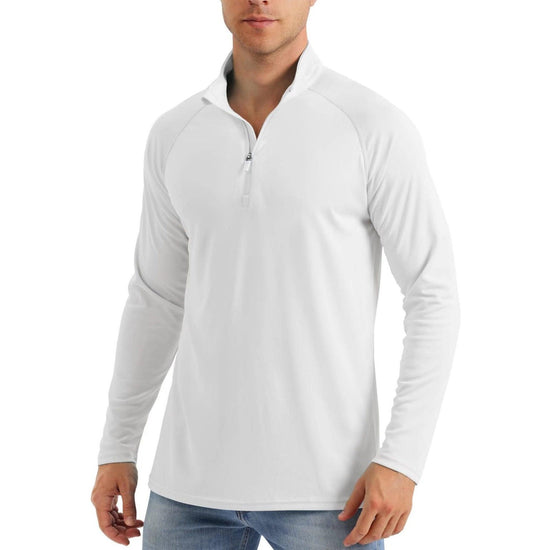 Men’s Quick-Dry Running T-Shirt – Long Sleeve Ice Silk Sports Top men-tshirt AllTrendMart