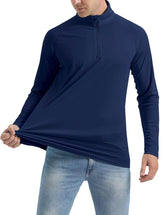 Men’s Quick-Dry Running T-Shirt – Long Sleeve Ice Silk Sports Top men-tshirt AllTrendMart