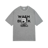 Retro Oversized Cotton T-Shirt – Unisex Drop Shoulder Casual Tee unisex-tshirt AllTrendMart Gray S