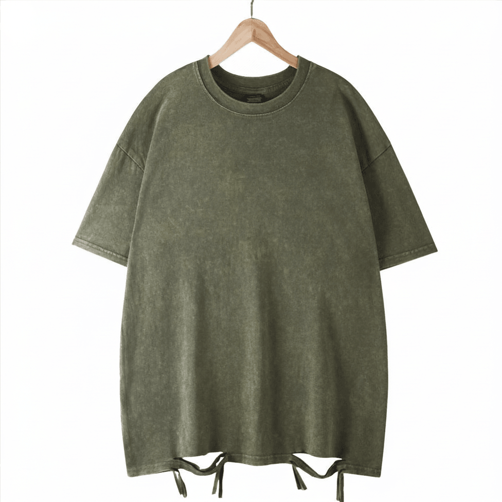 Unisex Washed Oversized T-Shirt – Vintage Cotton Loose Fit Casual Tee unisex-tshirt AllTrendMart