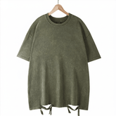 Unisex Washed Oversized T-Shirt – Vintage Cotton Loose Fit Casual Tee unisex-tshirt AllTrendMart