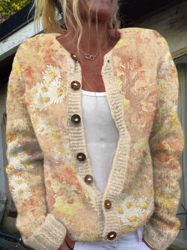3D Digital Printing Cardigan Knitted Coat (10220506251544)