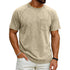 Men’s Retro Distressed Raglan T-Shirt – Loose Fit Casual Streetwear Tee men-tshirt AllTrendMart Beige S