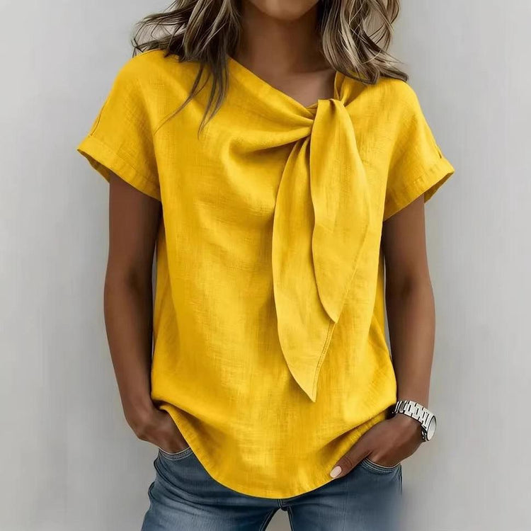 Women’s Casual Summer T-Shirt – Lightweight Loose Fit Everyday Tee women-tshirt AllTrendMart