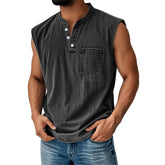 Men’s Sleeveless Tank Top – Lightweight Casual Summer Muscle Tee men-tshirt AllTrendMart