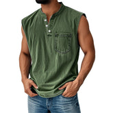 Men’s Sleeveless Tank Top – Lightweight Casual Summer Muscle Tee men-tshirt AllTrendMart