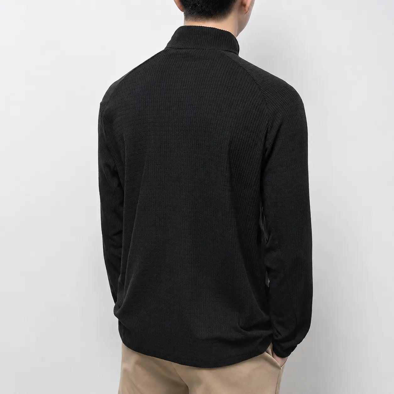 Men’s Long Sleeve Performance T-Shirt – Breathable Fitness & Casual Top men-tshirt AllTrendMart