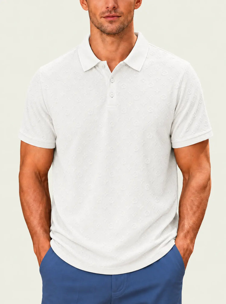 Men’s Breathable Slim Fit Polo Shirt – Short Sleeve Casual Summer Top men-tshirt AllTrendMart