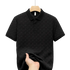 Men’s Breathable Slim Fit Polo Shirt – Short Sleeve Casual Summer Top men-tshirt AllTrendMart Black M