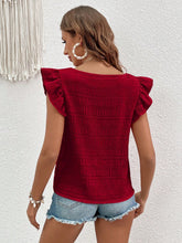 Women’s Square Neck Sleeveless Top – Casual Solid Color Summer T-Shirt women-tshirt AllTrendMart