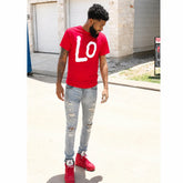 Matching Couple Graphic T-Shirt – Casual Loose Fit Cotton Blend Tee - AllTrendMart - image 3