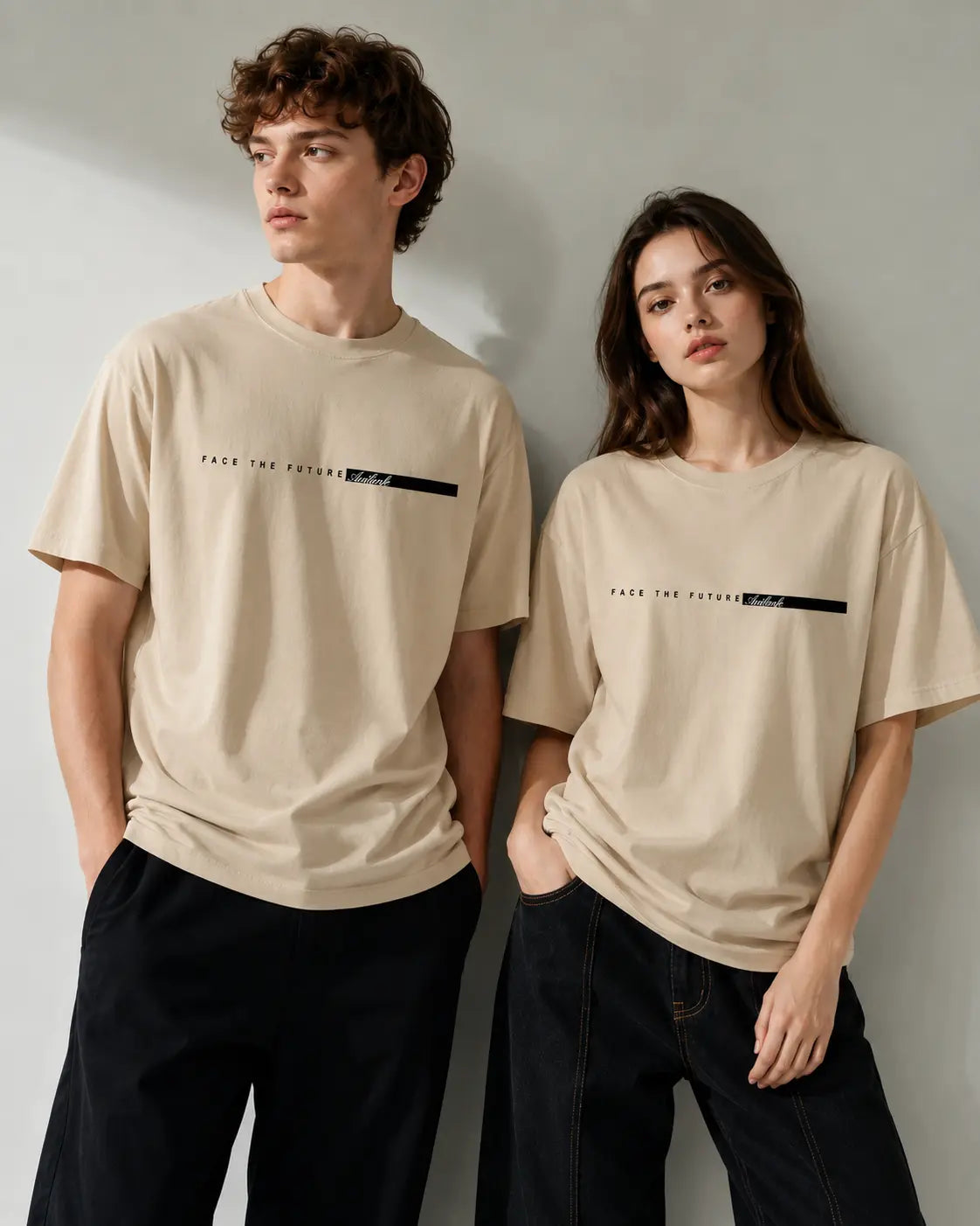 Unisex 100% Cotton T-Shirt – Loose Fit Casual Short Sleeve Graphic Tee - AllTrendMart - image 1