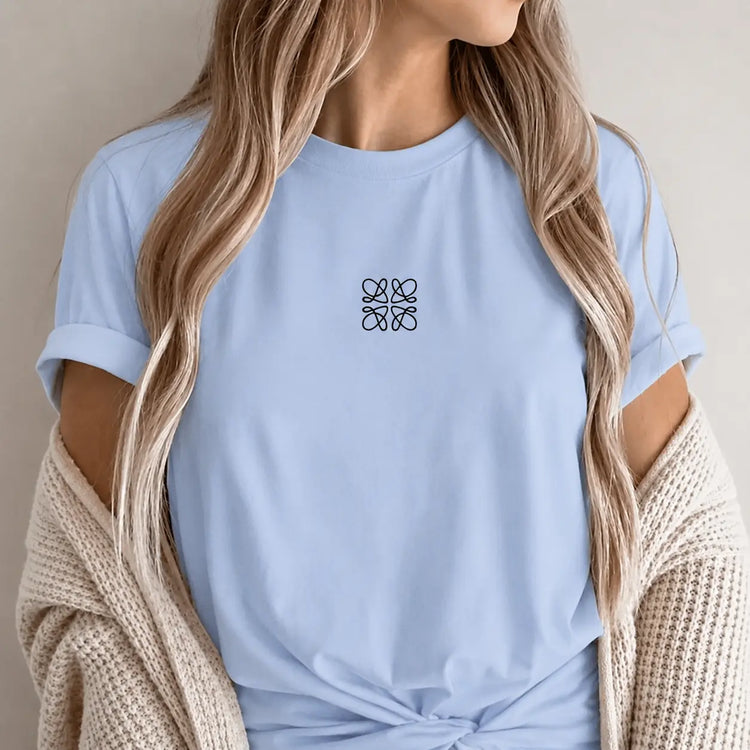 Women’s Floral Graphic Cotton T-Shirt – Casual Printed Summer Tee women-tshirt AllTrendMart