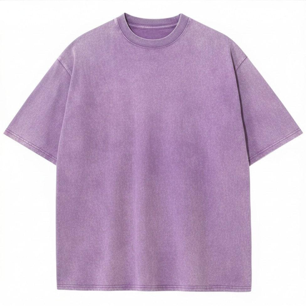 Unisex Washed Oversized T-Shirt – Vintage Cotton Loose Fit Casual Tee unisex-tshirt AllTrendMart