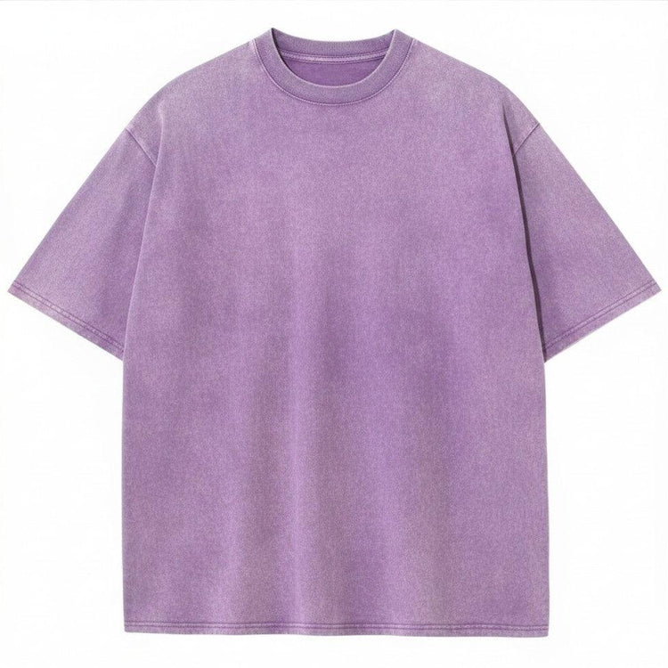 Unisex Washed Oversized T-Shirt – Vintage Cotton Loose Fit Casual Tee unisex-tshirt AllTrendMart