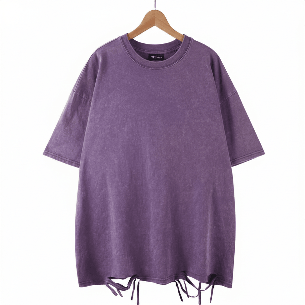 Unisex Washed Oversized T-Shirt – Vintage Cotton Loose Fit Casual Tee unisex-tshirt AllTrendMart