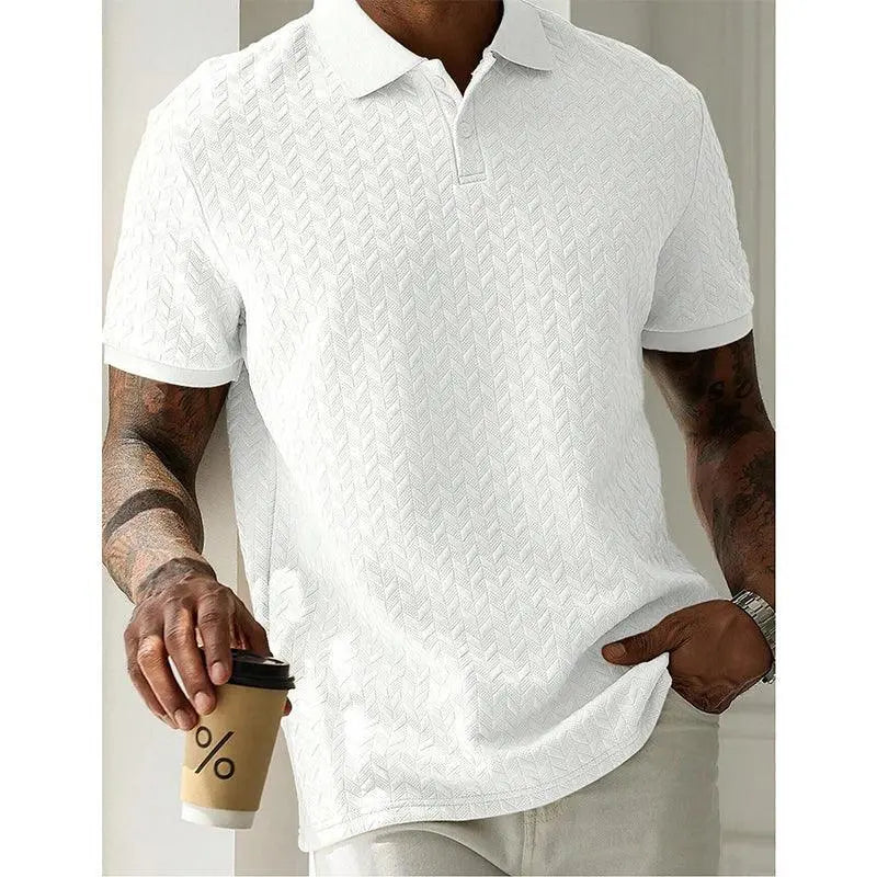 Men’s Breathable Polo T-Shirt – Casual Short Sleeve Summer Shirt men-tshirt AllTrendMart